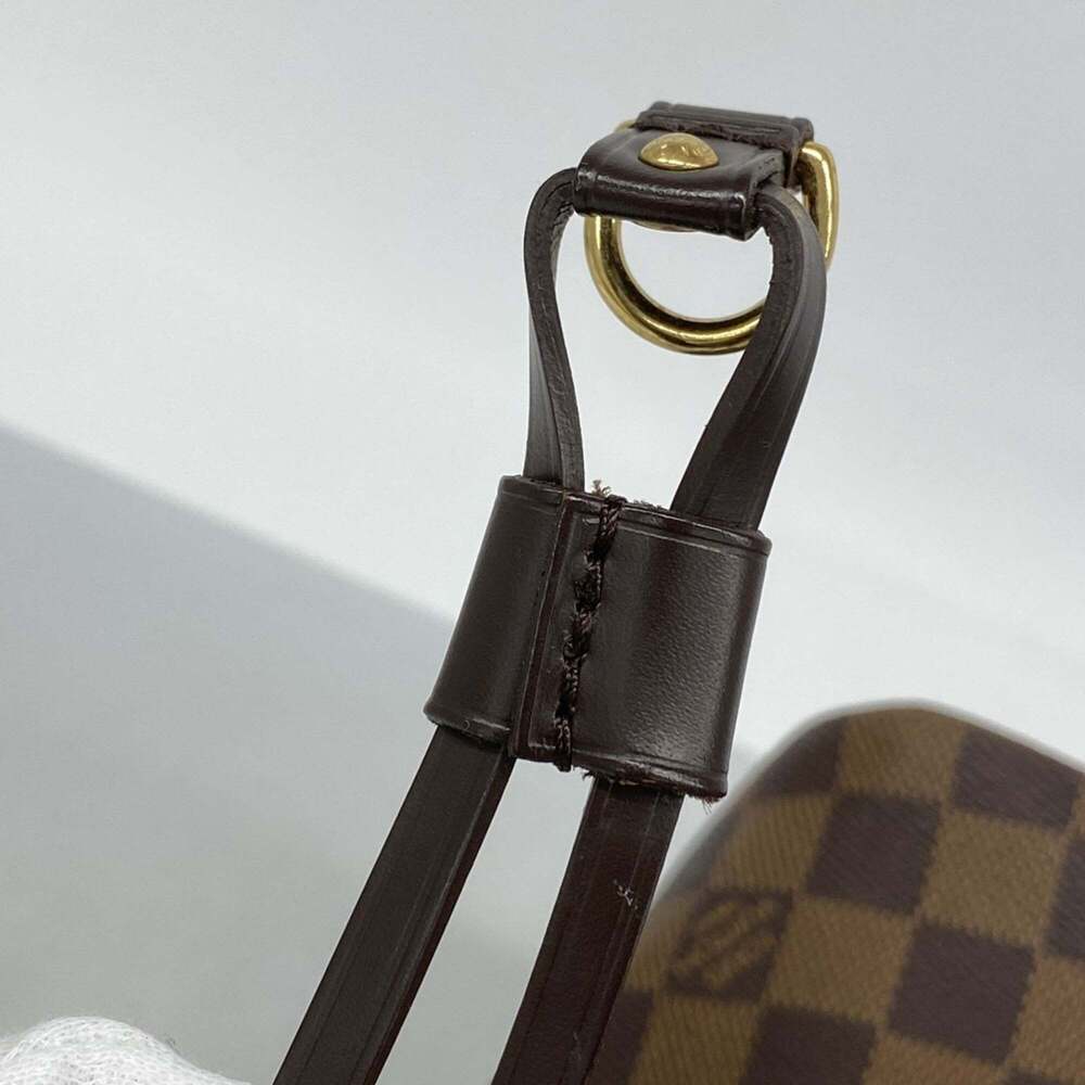 LOUIS VUITTON Brown Damier Neverfull MM Tote Bag - Picture 11 of 13